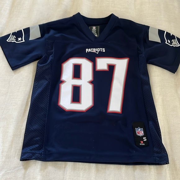 TEAM APPAREL patriots jersey | boys size small (8) | Gronkowski jersey - Picture 1 of 3